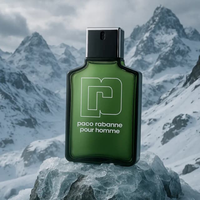 Product photo with enhanced mountain background and professional styling