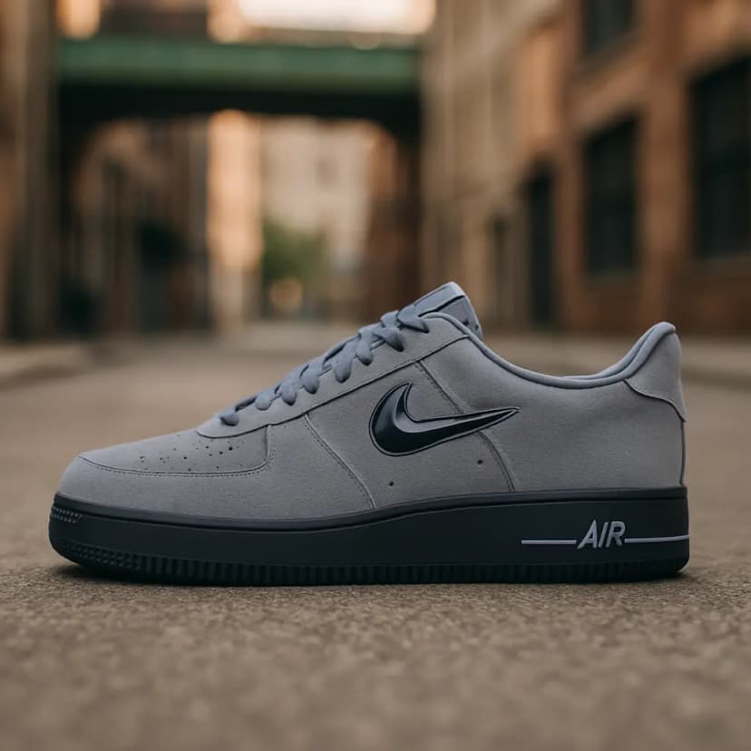 Nike sneaker in dynamic street scene - high CTR on Google Ads
