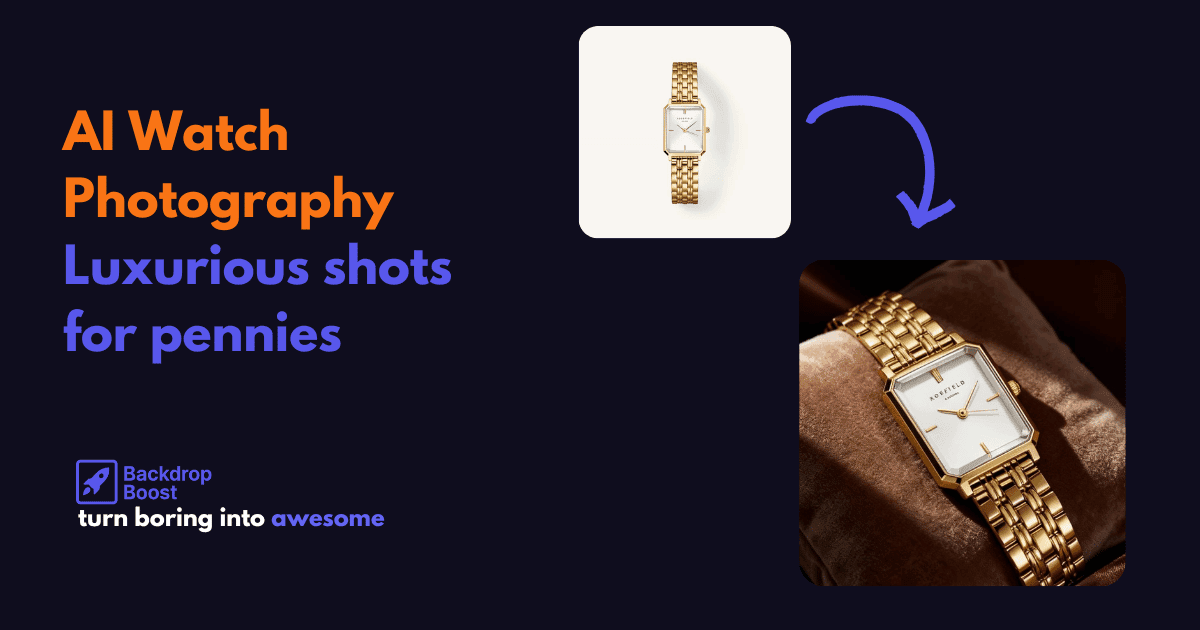 AI Watch Product Photography Guide: From Basic Shots to Luxury Brand Quality in Seconds